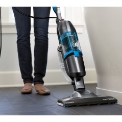 BISSELL Vac & Steam 1977N - Efficient Steam Vacuum Cleaner, 0.95L, Blue/Titanium - Transform Your Cleaning!